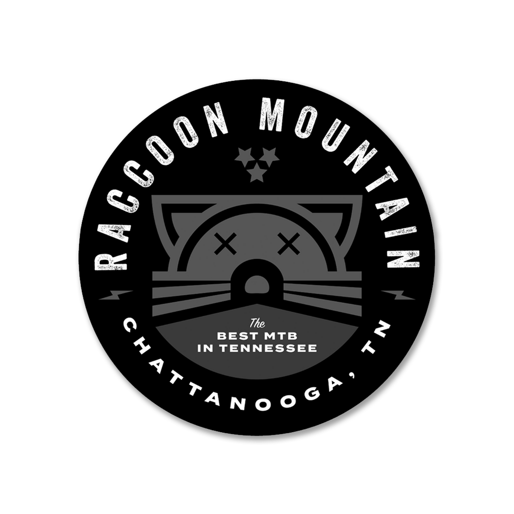 Raccoon Mountain - Badge Sticker
