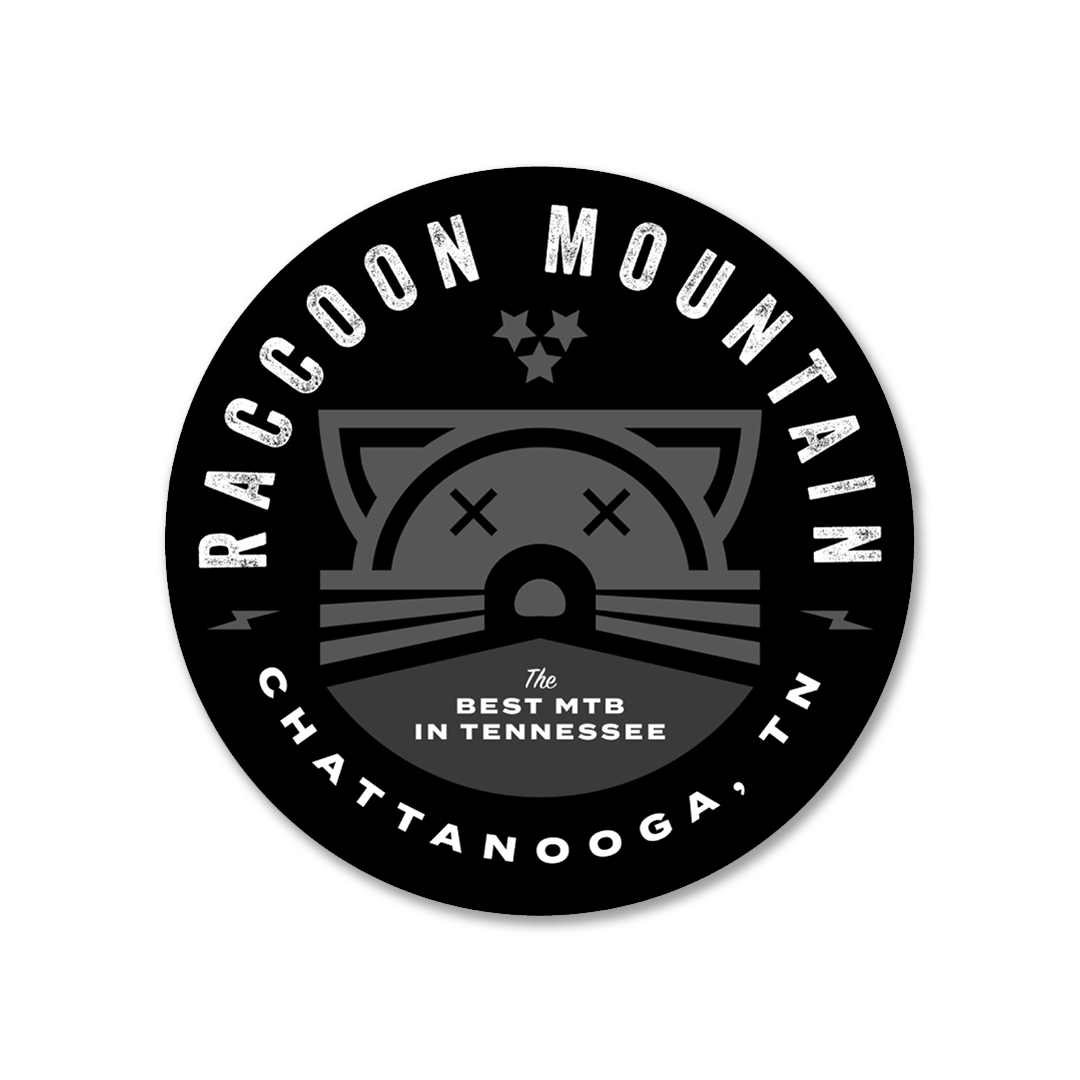 Raccoon Mountain - Badge Sticker