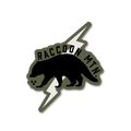 Raccoon Mountain - Live Wire Sticker