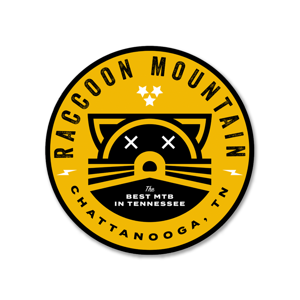 Raccoon Mountain - Badge Sticker