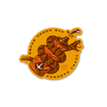 The Snake Badge Sticker