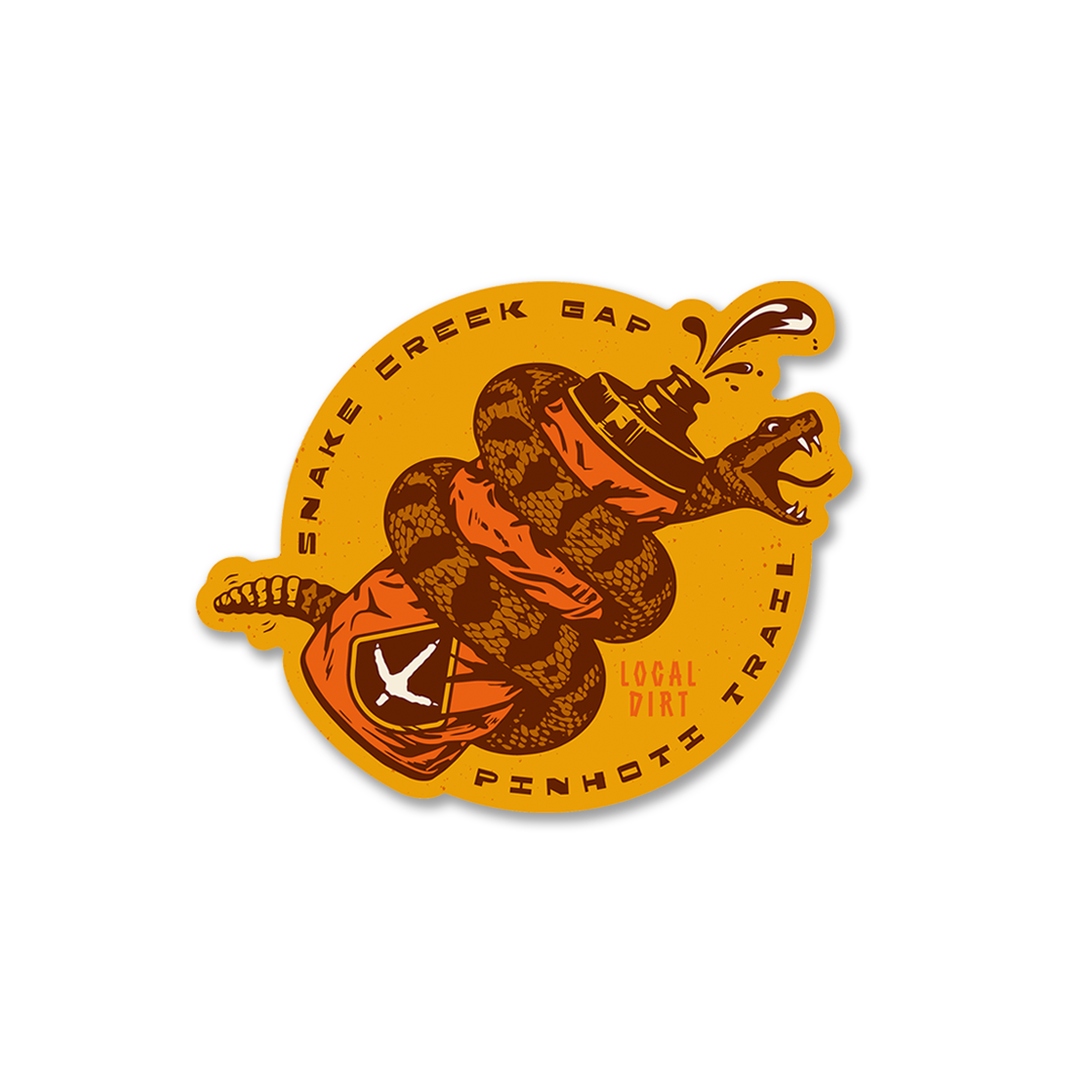 The Snake Badge Sticker