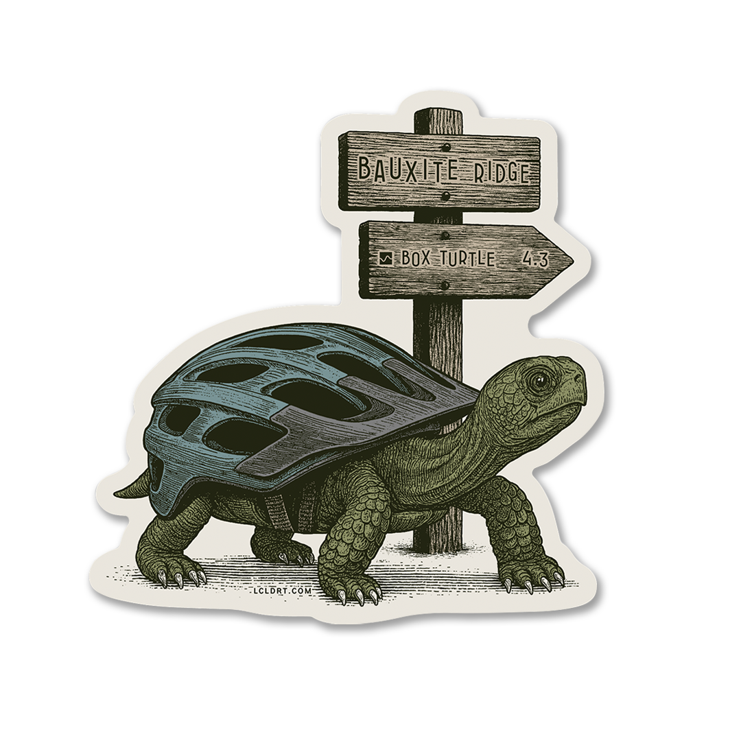 Turtle Shellmet Trailhead Sticker
