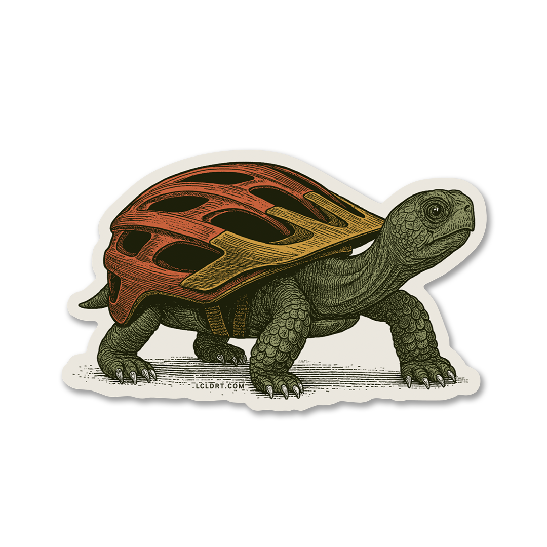 Turtle Shellmet Sticker