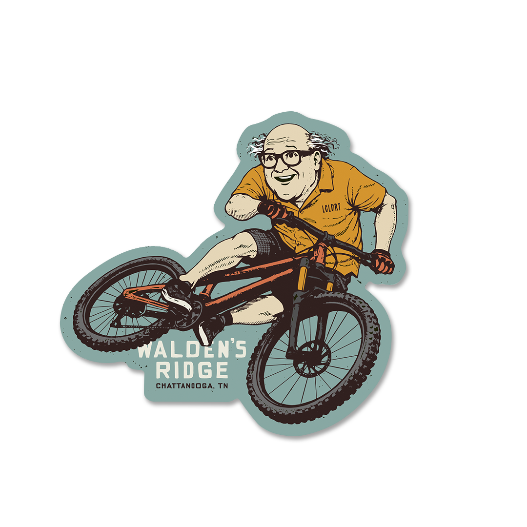 Walden's Ridge (Devito) Sticker